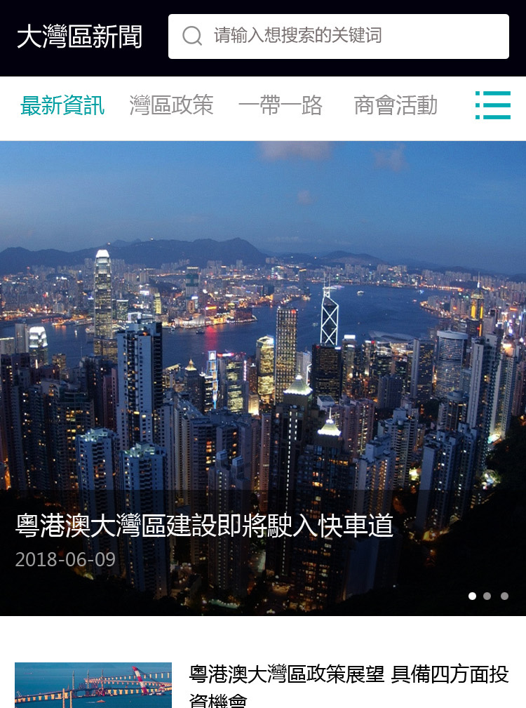 大湾区新闻网案例图片0