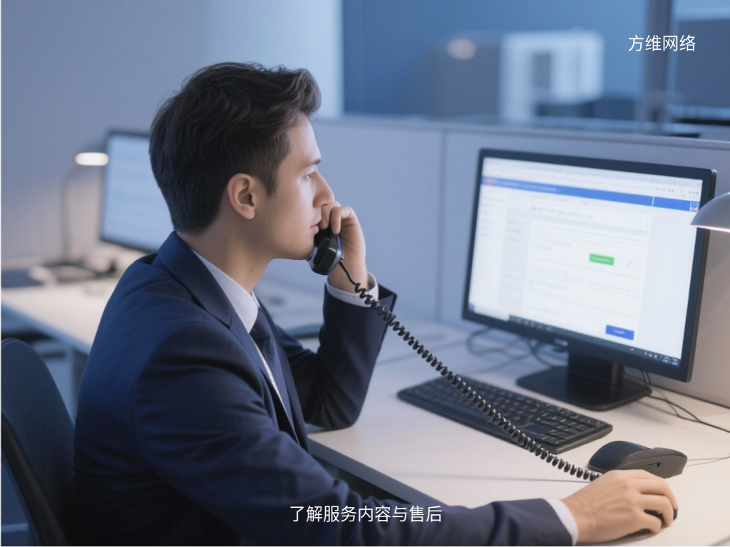 了解服务内容与售后