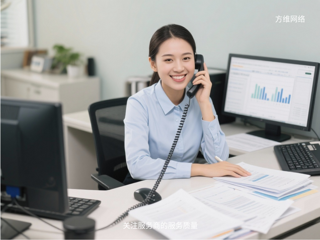 关注服务商的服务质量