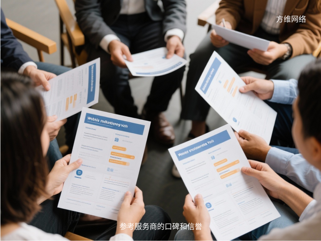 参考服务商的口碑和信誉